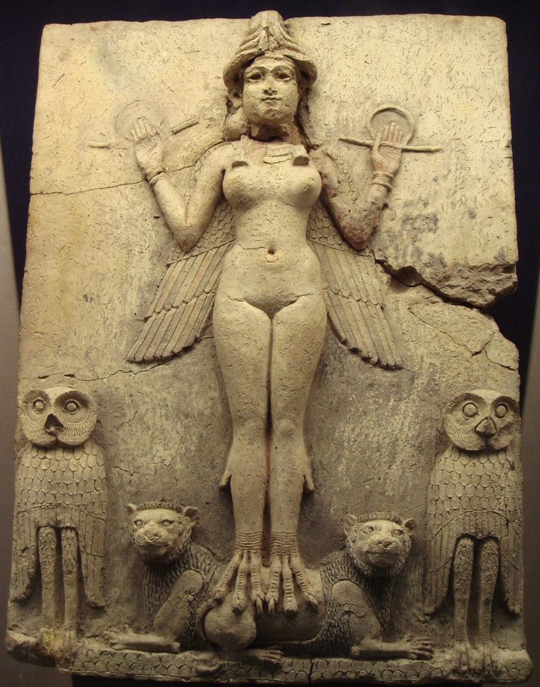 Statue of a Mesopotamian goddess