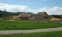 Reconstruction of an early medieval peasant village 