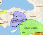 Map of Turkey at 1500BCE