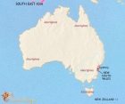 Map of Australia at 1789CE
