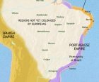 Map of Brazil at 1648CE