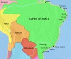 Map of Brazil at 1837CE