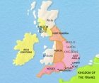 Map of Britain at 750CE
