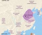 Map of China at 1000BCE