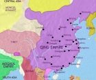 Map of China at 1648CE