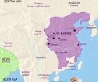 Map of China at 200BCE