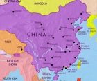 Map of China at 1914CE