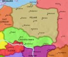 Map of East Central Europe at 1960CE