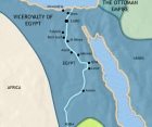 Map of Egypt at 1837CE