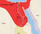 Map of Egypt at 200CE