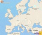 Map of Europe at 1000BCE