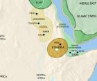 Map of North East Africa at 979CE