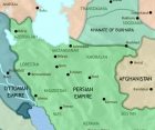 Map of Iran at 1871CE