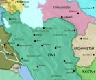 Map of Iran at 2005CE