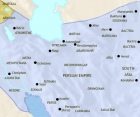 Map of Iran at 500CE