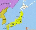 Map of Japan at 1789CE