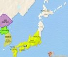 Map of Japan at 200CE