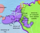 Map of The Low Countries at 1453CE