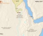 Map of North East Africa at 1500BCE