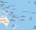 Map of Oceania at 1000BCE