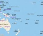Map of Oceania at 1500BCE