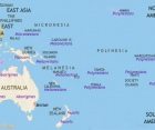 Map of Oceania at 1837CE