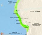 Map of Peru, Ecuador and Bolivia at 200BCE