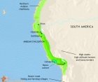 Map of Peru, Ecuador and Bolivia at 30BCE