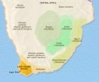 Map of Southern Africa at 1789CE
