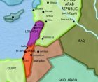 Map of Syria at 1960CE