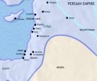 Map of Syria at 500BCE