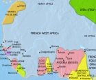 Map of West Africa at 1914CE