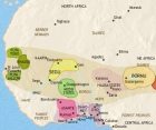Map of West Africa at 1789CE