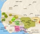 Map of West Africa at 1837CE