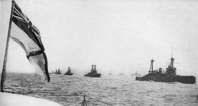 The british-grand-fleet-sailing