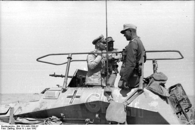 Erwin Rommel-command-halftrack